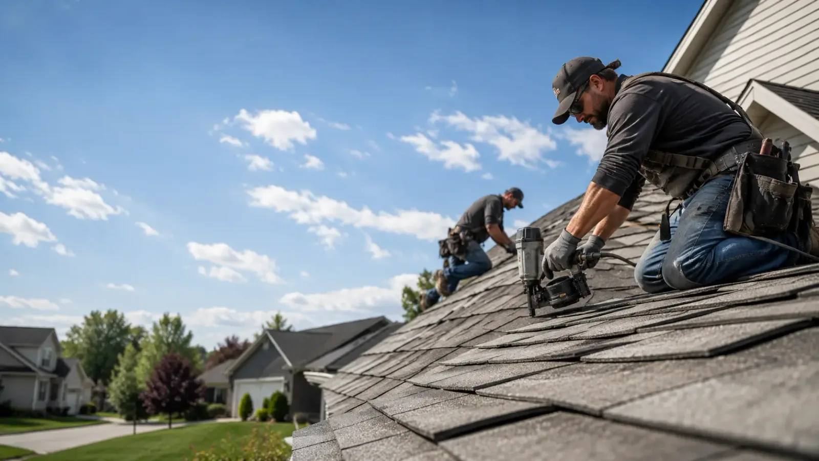Storm Damage Roof Repair in Clinton, OK near me